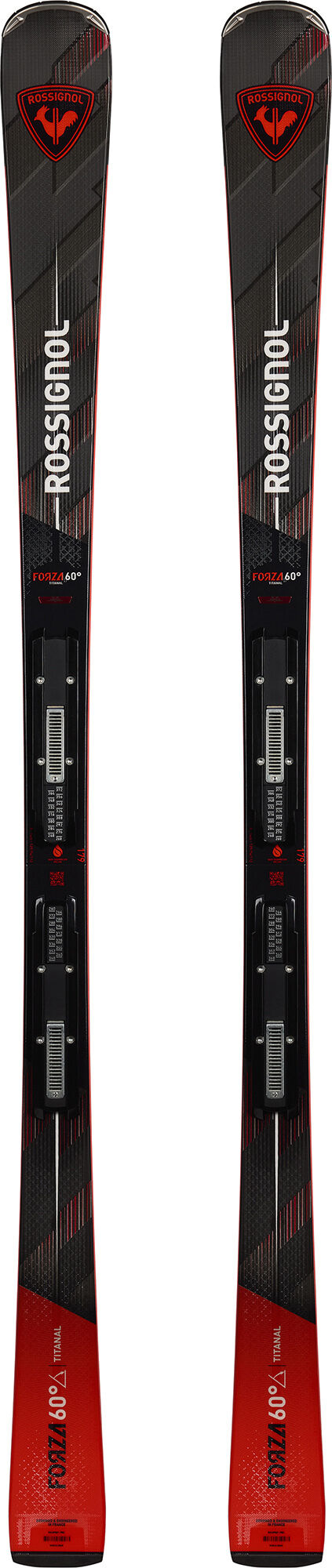 Rossignol Forza 60' Ti Skis Konect | Red | Rossignol