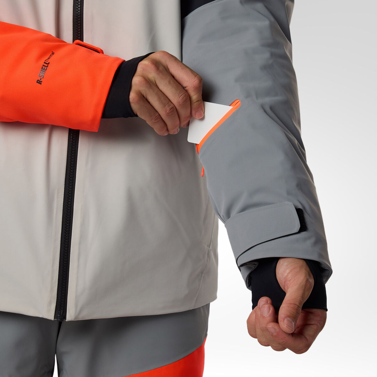 Rossignol Men's Hero 4WS Insulated Ski Jacket Grey