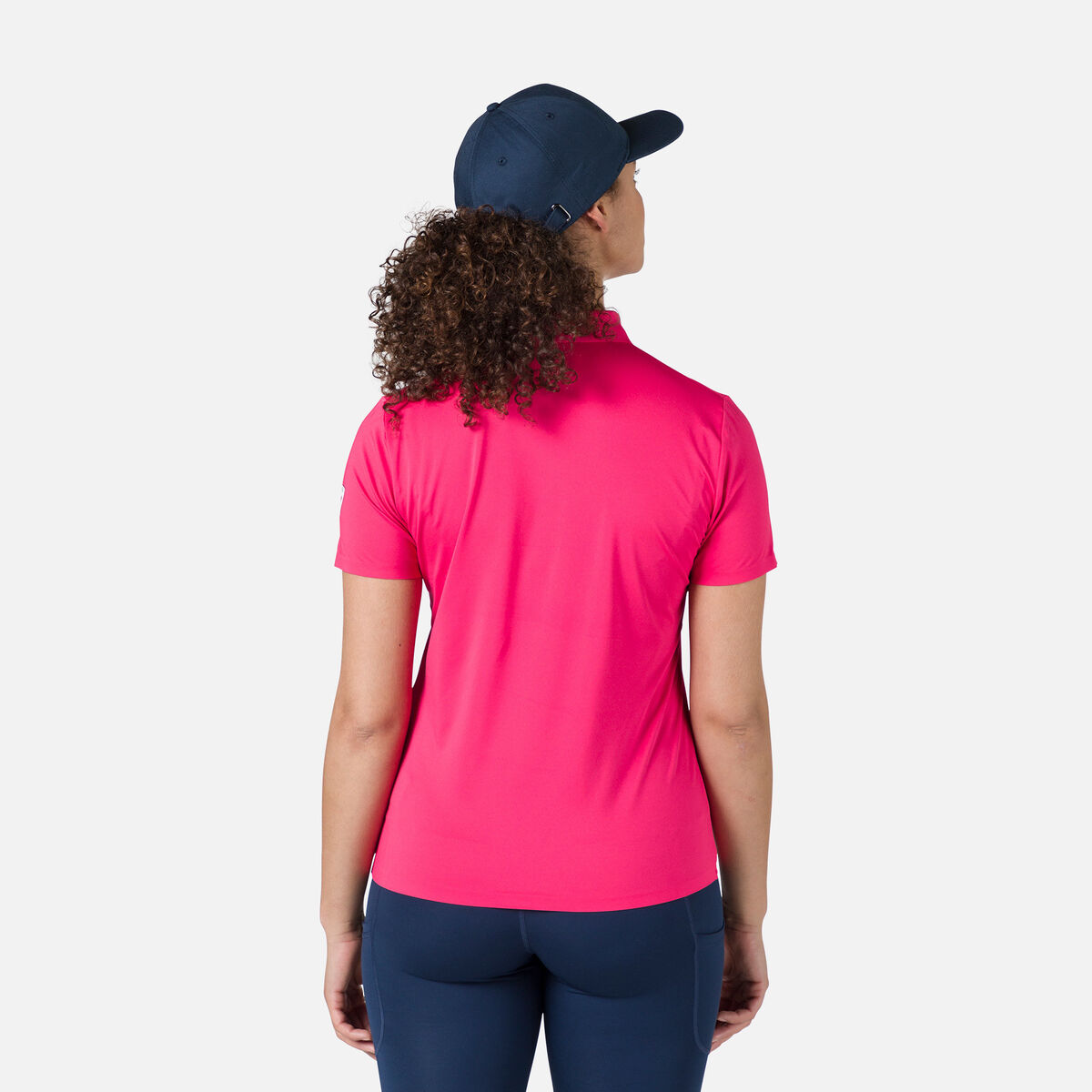 Women's lightweight breathable polo shirt