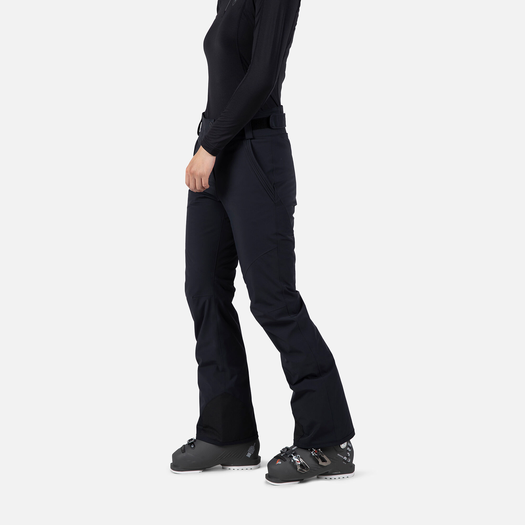 新品値下げ ROSSIGNOL W PALMARES PANT L ブラック Women's Diretta Ski Pants | Black | Rossignol