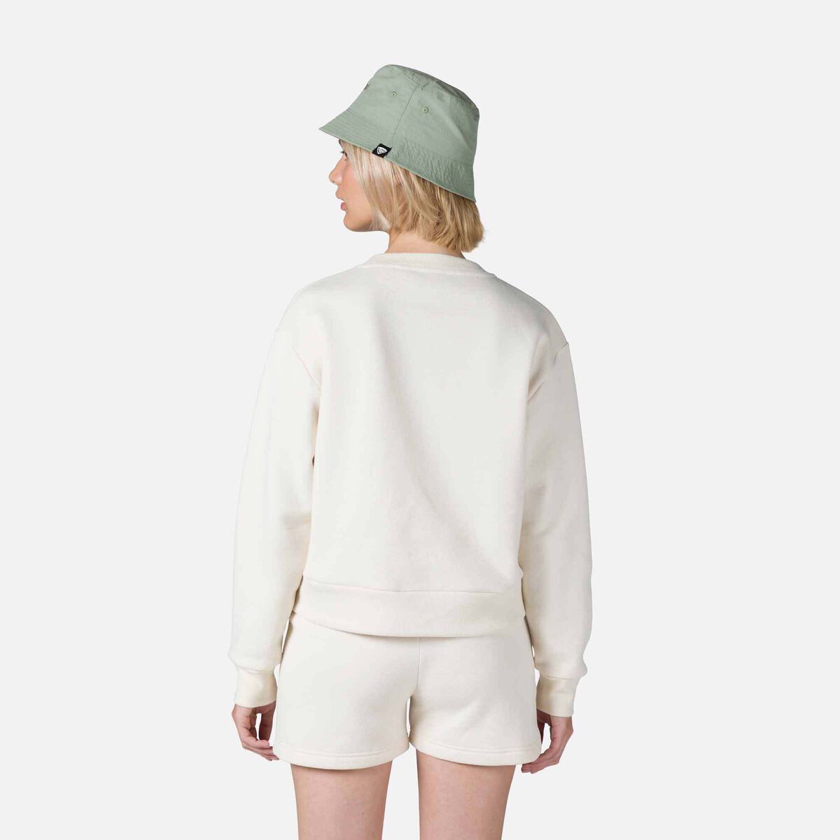Rossignol Women's Embroidery Rossignol Sweatshirt White