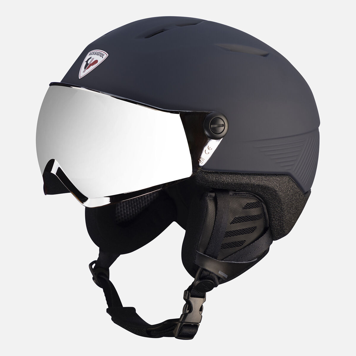 Rossignol Casque unisexe avec visi&egrave;re IMPACTS Blue