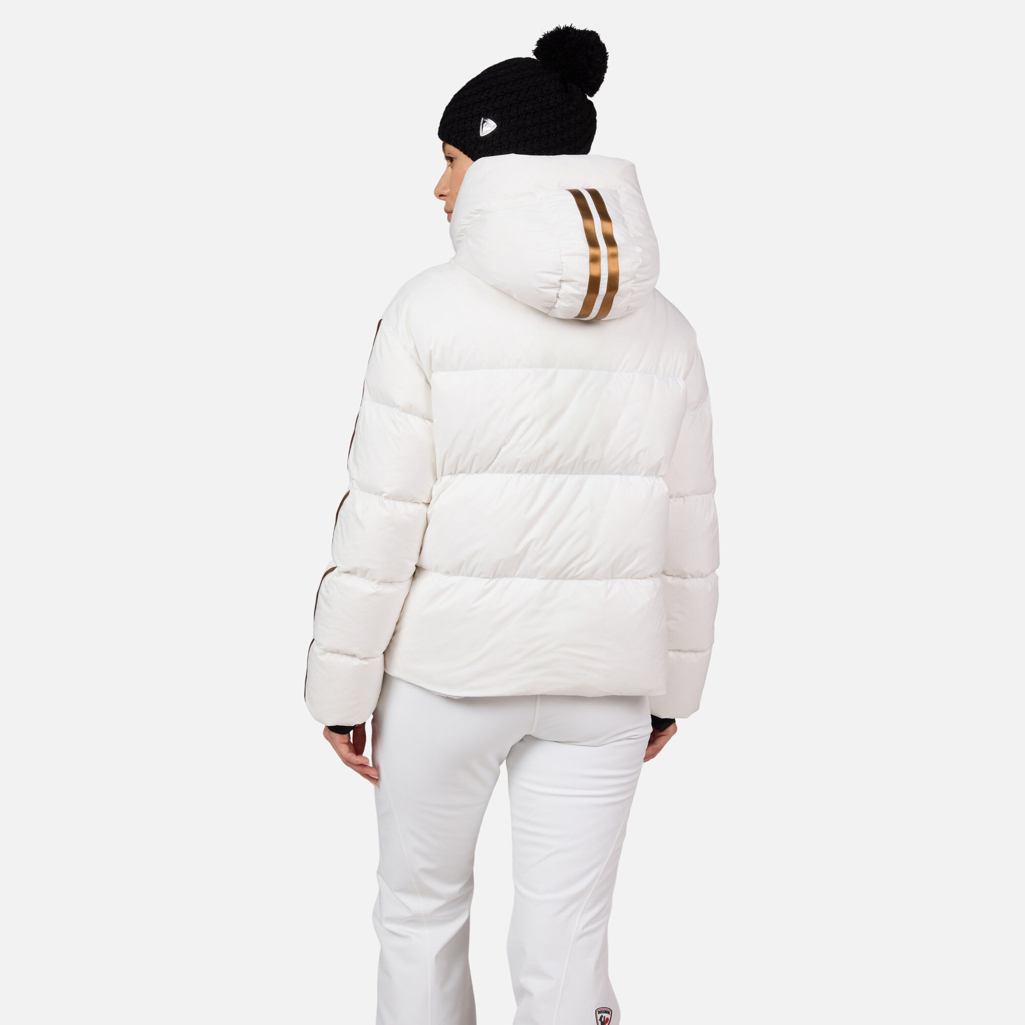 Women's Ventina Bomber Down Ski Jacket | White | Rossignol