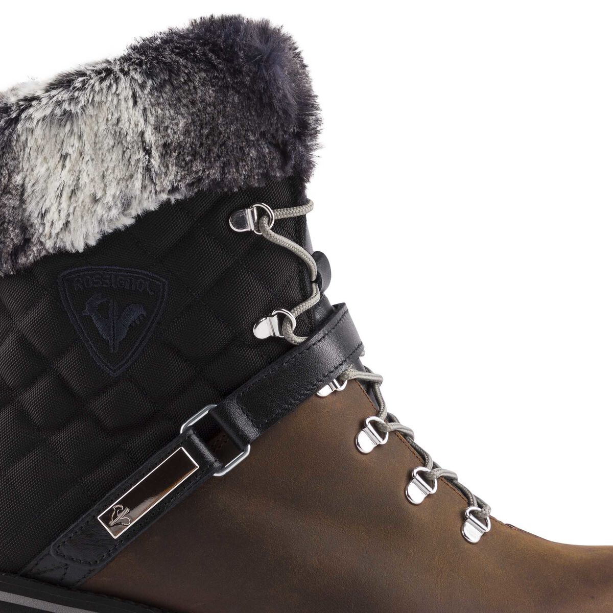 Rossignol Botas 1907 Megeve 2.0 en marr&oacute;n encerado para mujer Brown