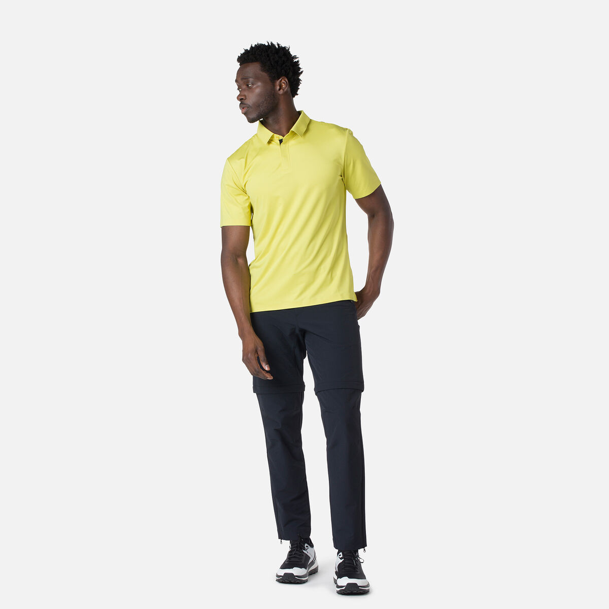 Men's lightweight breathable polo shirt