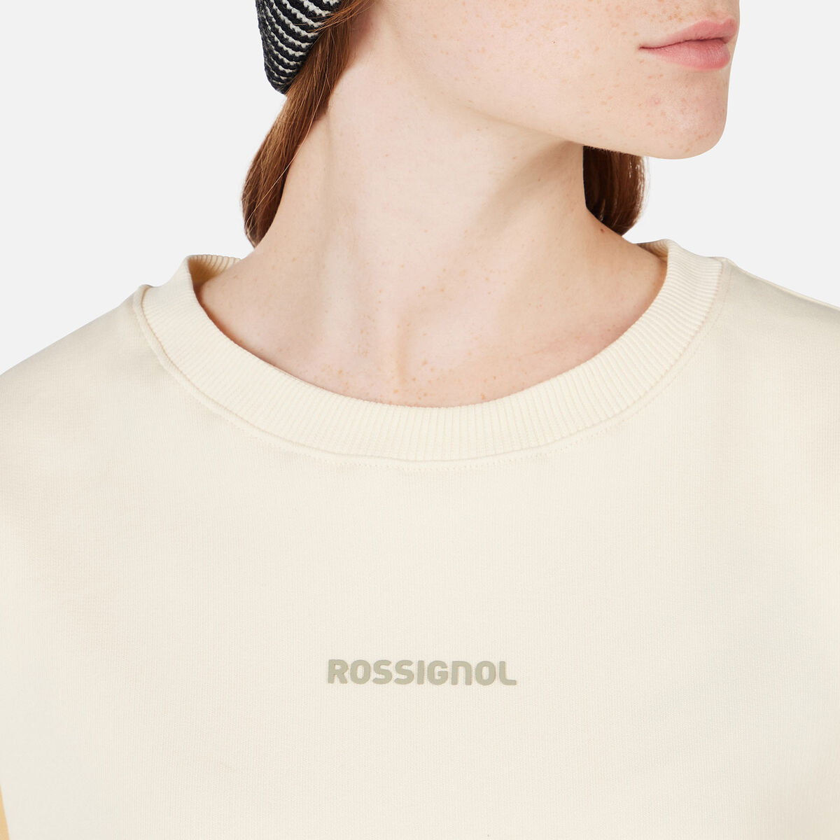 Rossignol Felpa girocollo con vestibilit&agrave; rilassata Presset donna White