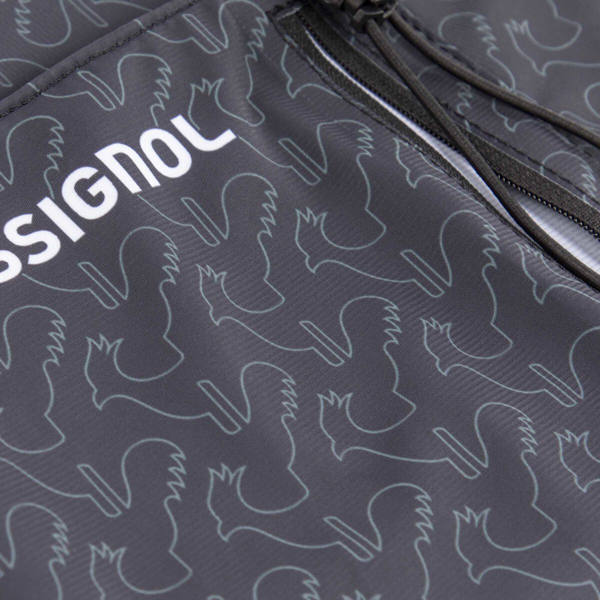 Rossignol Sac banane unisexe stretch de course Black