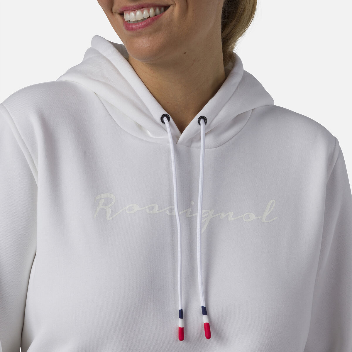 Sudadera afelpada con capucha Logo para mujer