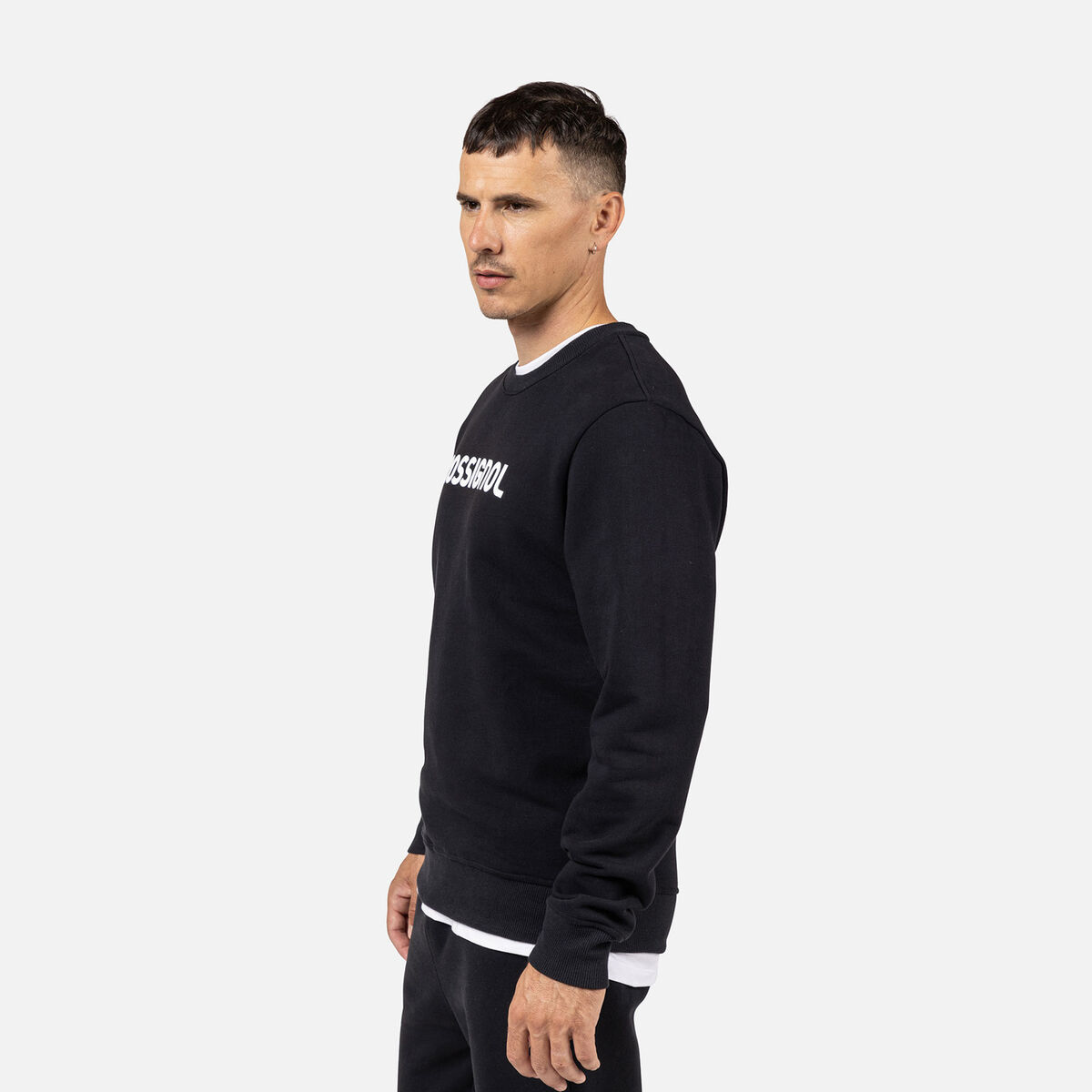 Rossignol Men's Prarion Crewneck Sweatshirt Black