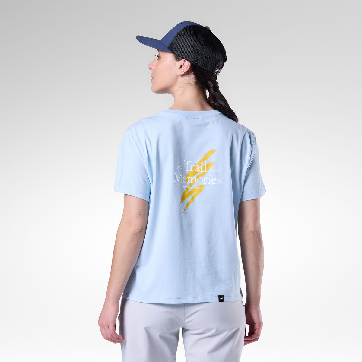 Rossignol Grafic Waterfall-T-Shirt f&uuml;r Damen Blue