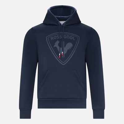 Men's hooded logo cotton sweatshirt