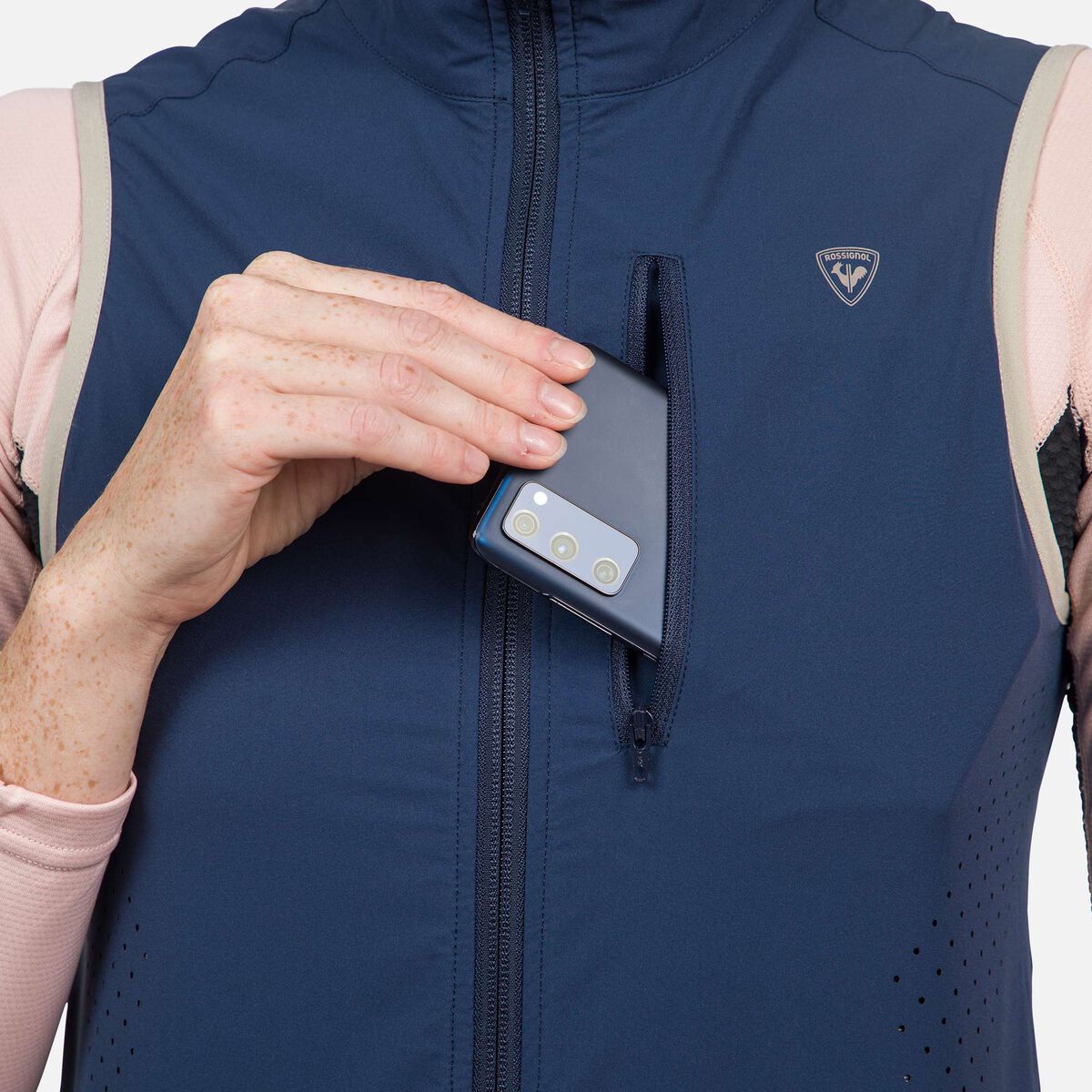 Rossignol Women's Active Versatile XC Ski Vest blue