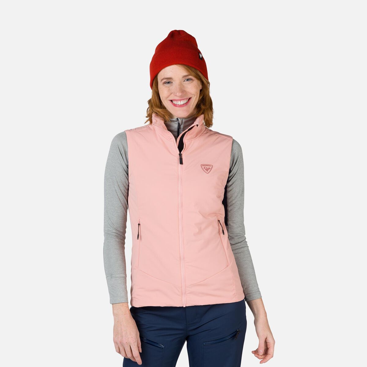 Rossignol Damen Opside Leicht Isolierte Weste Rosa-lila