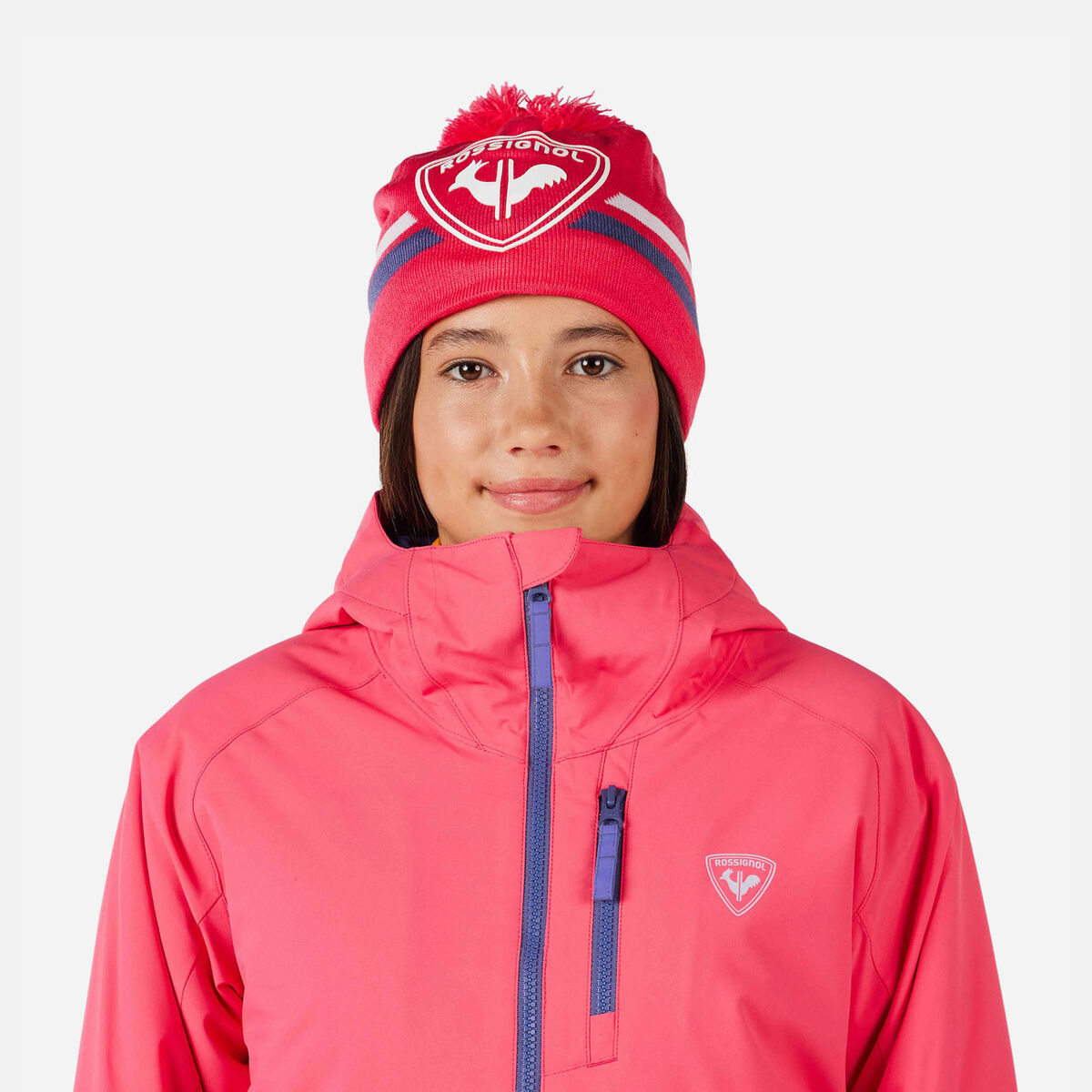 Rossignol Juniors' Wispile Ski Jacket Blue