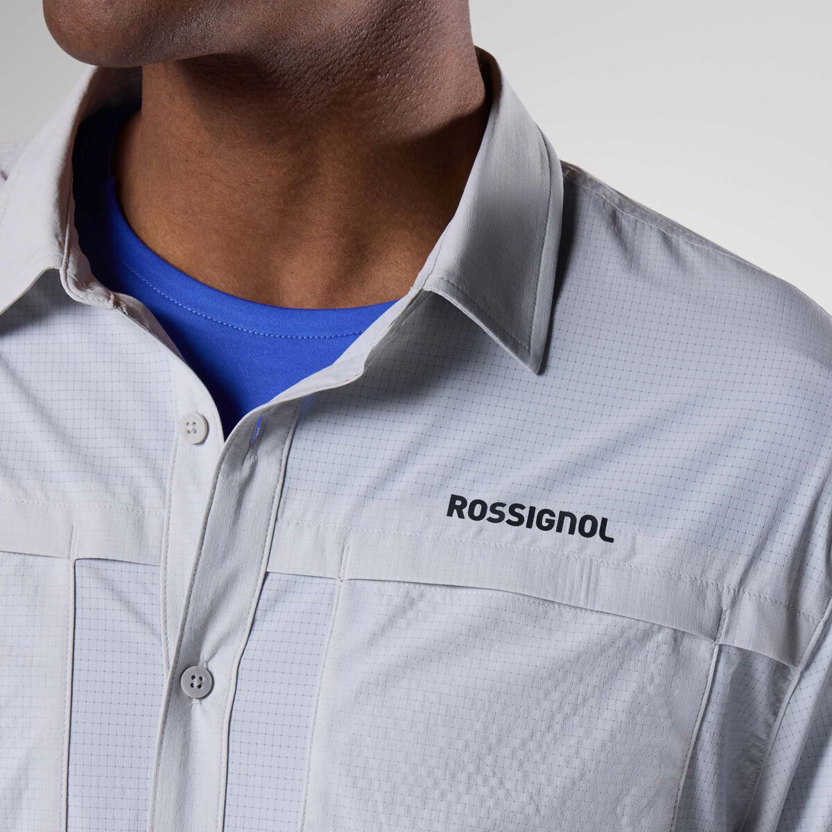 Rossignol Men's Long Sleeve Ventilation Shirt grey