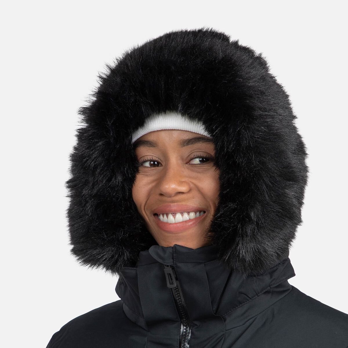 Veste ski femme Rossignol Depart Jacket Femme black 2023 Chez SportAixTrem