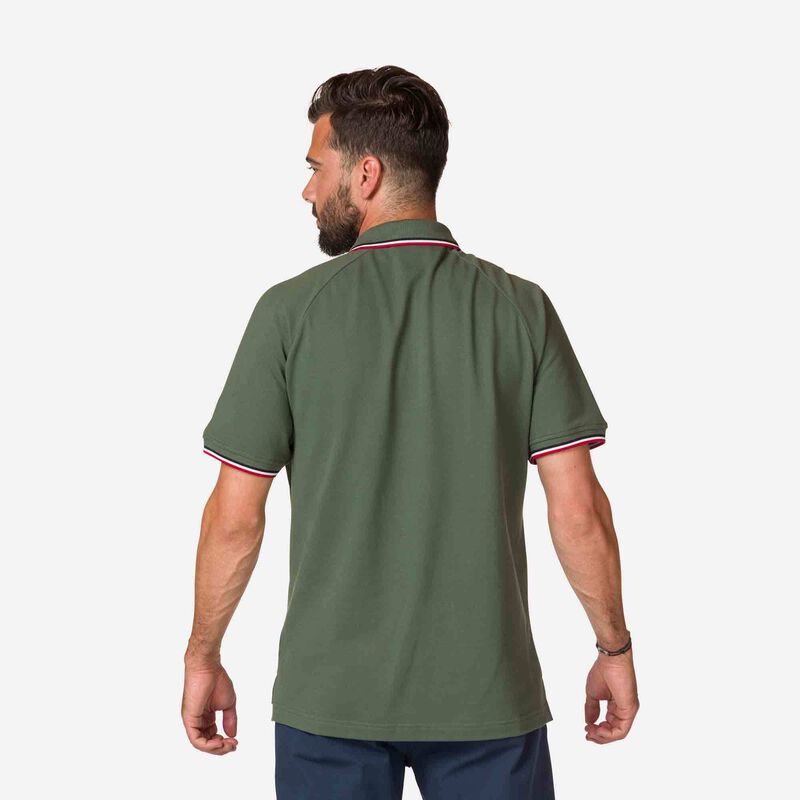 Men's raglan polo shirt