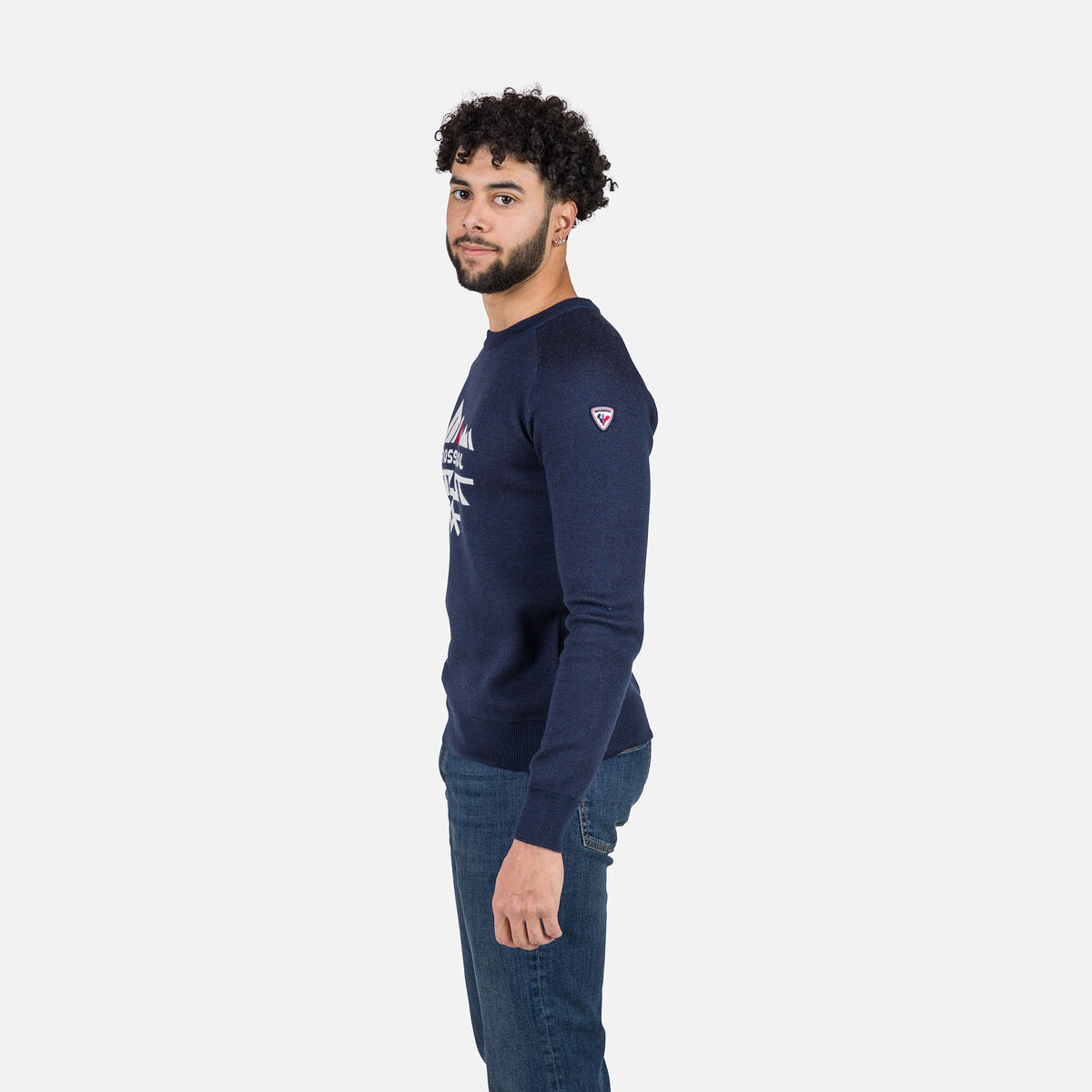 Rossignol Men's Jacquard Crew Neck Sweater [Ljava.lang.Object;@69b7644c