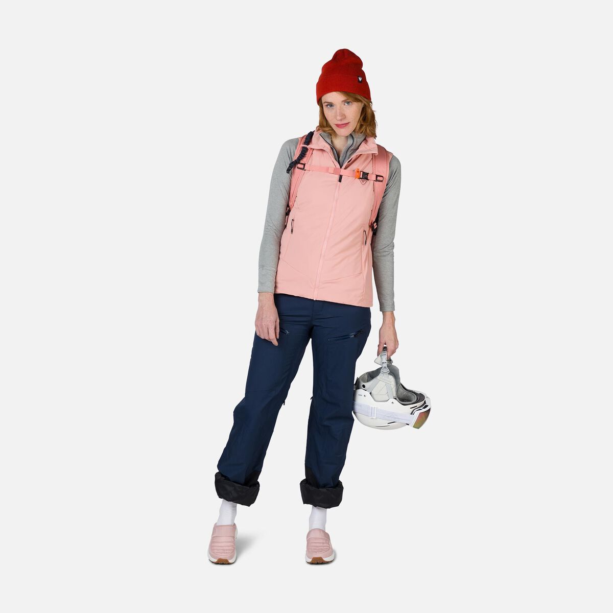 Rossignol Damen Opside Leicht Isolierte Weste Rosa-lila