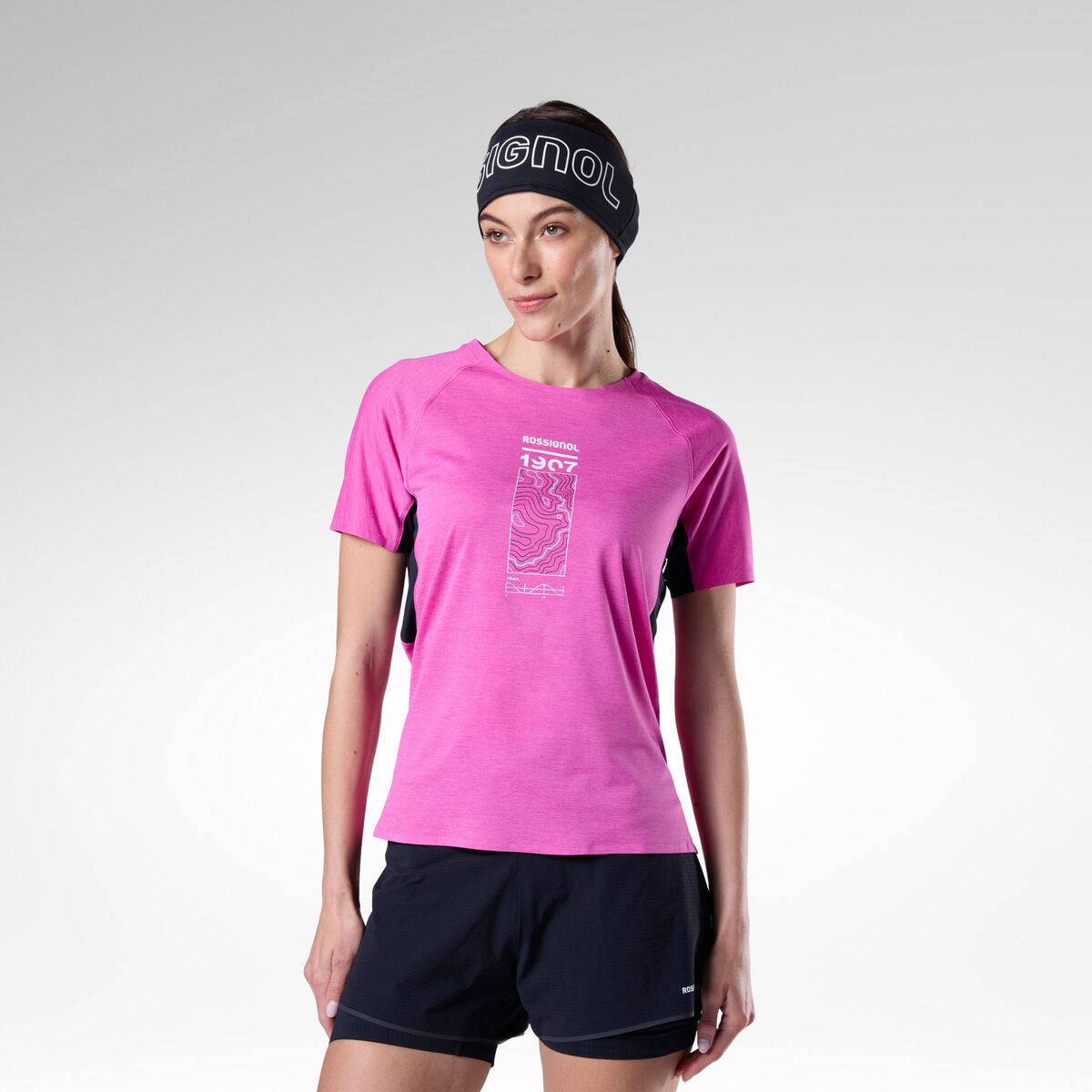 Rossignol Women's Sapa Ultra Tee Pink/Purple