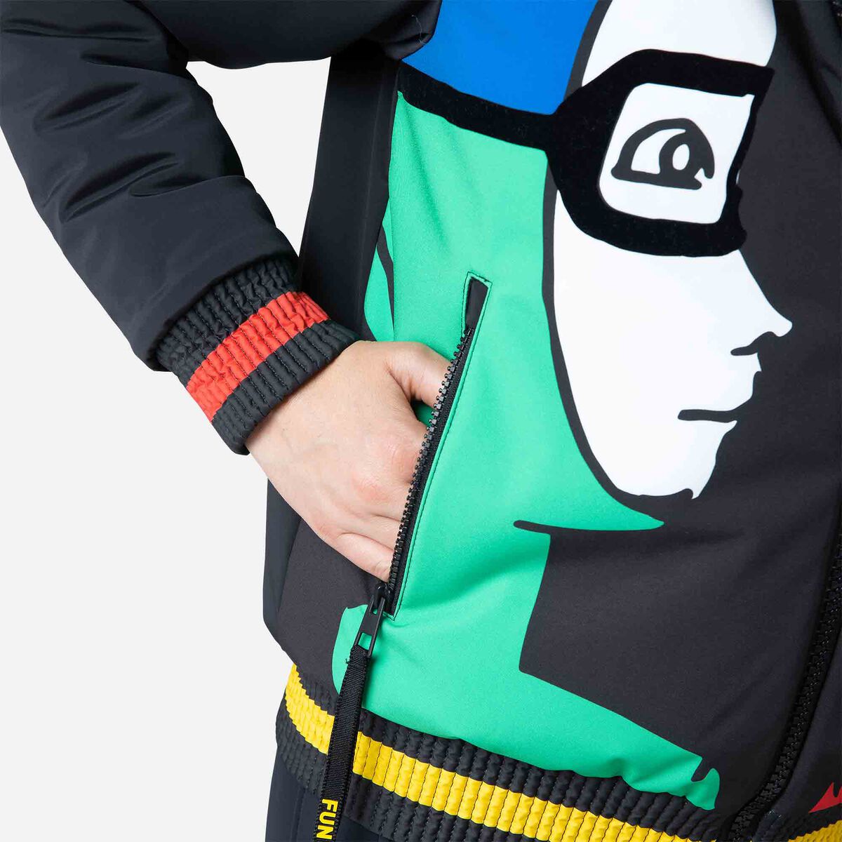 Rossignol Women's JCC Space Bomber Jacket black