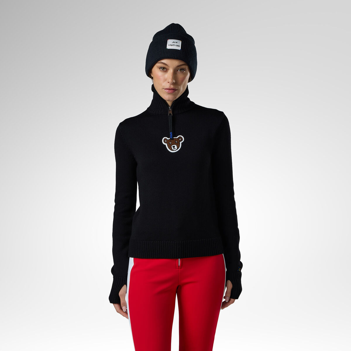 Rossignol Women's JCC Teddy Quarter Zip Sweater [Ljava.lang.Object;@43b1cafa