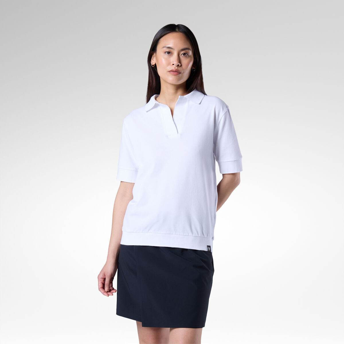 Rossignol Polo de piqu&eacute; para mujer White