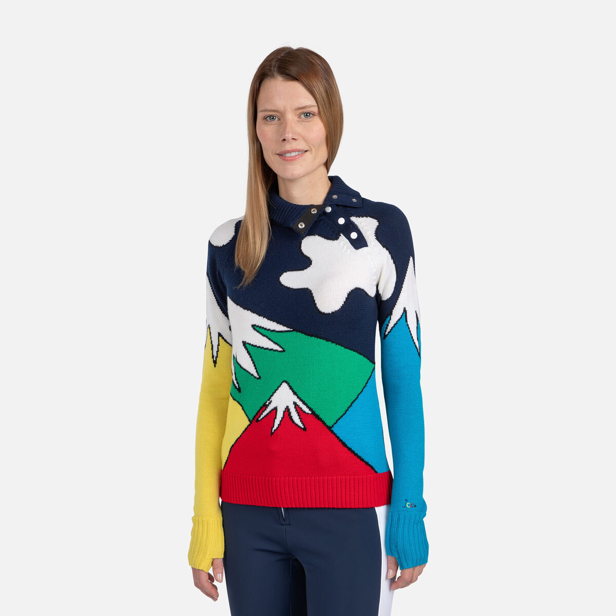 Rossignol Pull femme JCC Mountain Bleu