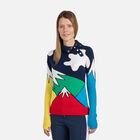 Rossignol Pull femme JCC Mountain Cosmic Blue