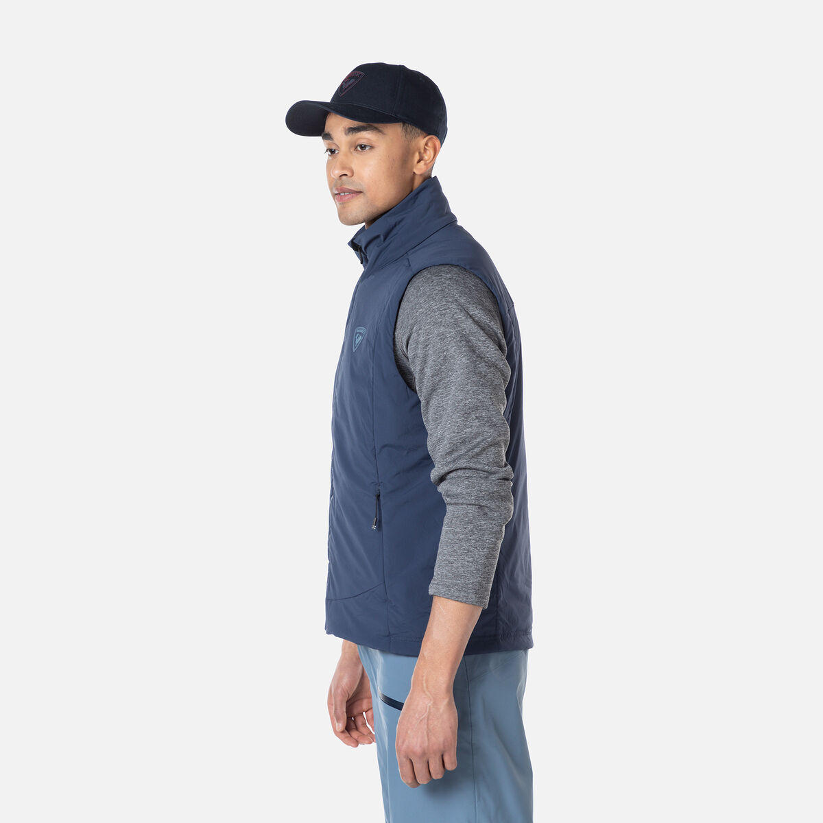 Men'S Opside Vest | Blue | Softshell And Lightweight Jackets | Rossignol
