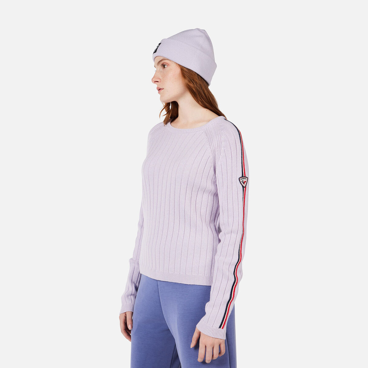 Rossignol Women's Corbyr Crewneck Sweater Pink/Purple