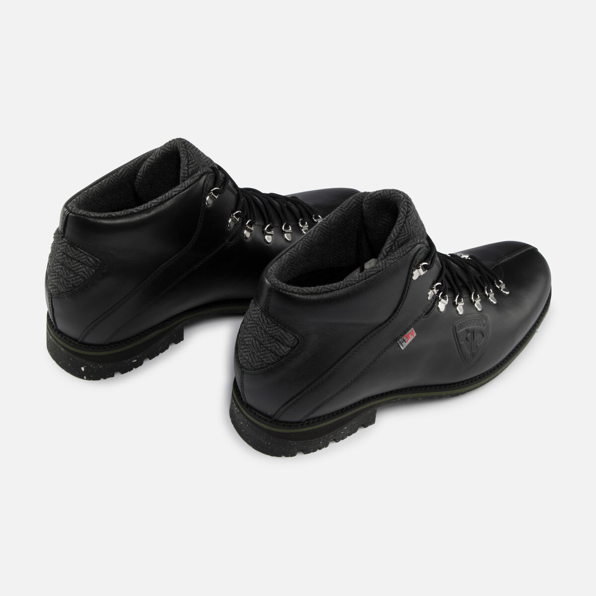Rossignol Men's 1907 Chamonix Mid Black Boots Black