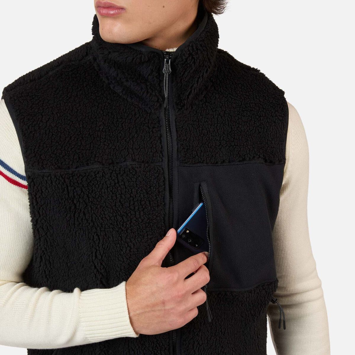 Rossignol Men's All Track Sherpa Vest Black