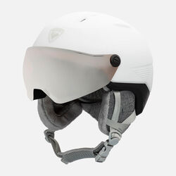 Rossignol Women's Helmet Fit Visor Impacts White