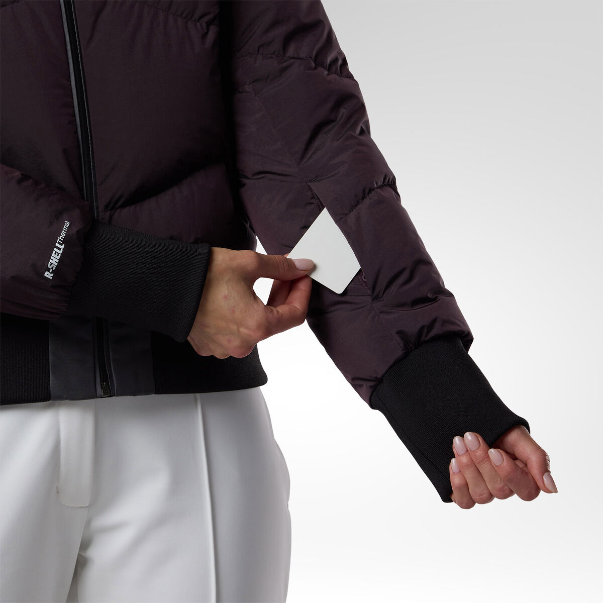 Rossignol Women's Snowblaze Down Bomber Ski Jacket [Ldw.value.EnumValue;@fa9d669