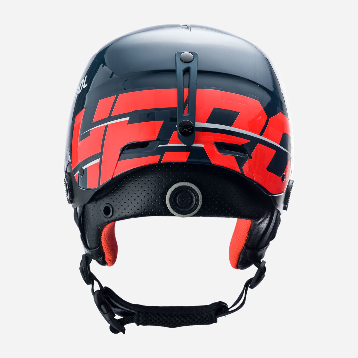 Rossignol Unisex Helmet Hero Slalom Impacts with chinguard Blue
