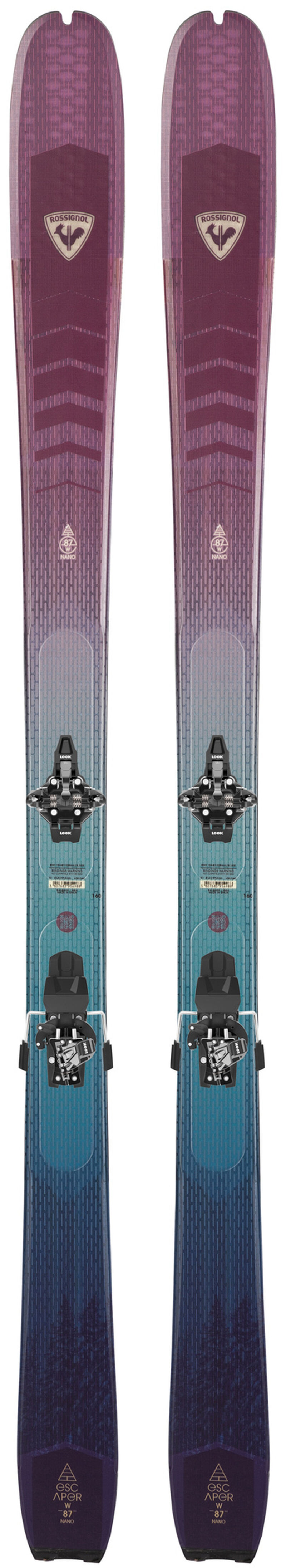 Rossignol ESCAPER W 87 NANO OPEN Multicolor