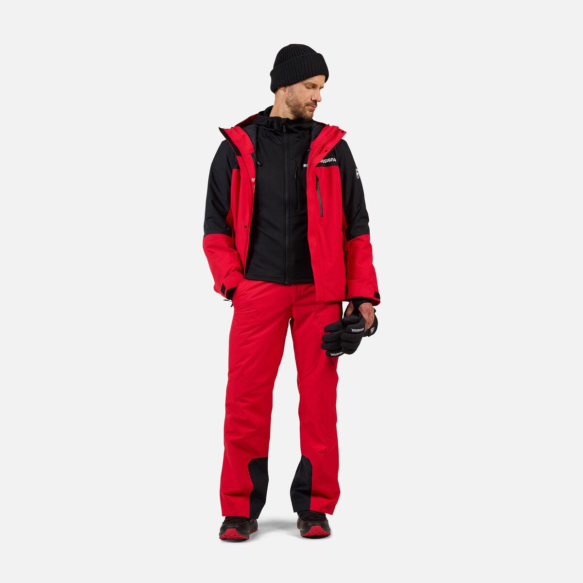 Rossignol Men's Insulated Ski Pants 30 Inseam Red