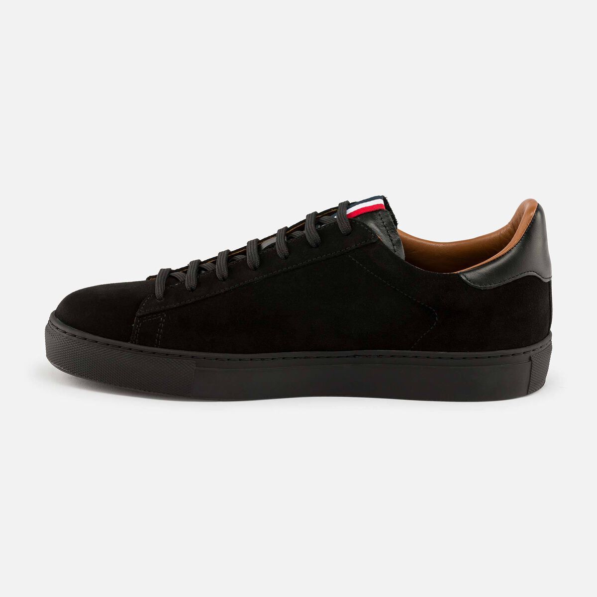 Men's Alex Velour Black Sneakers