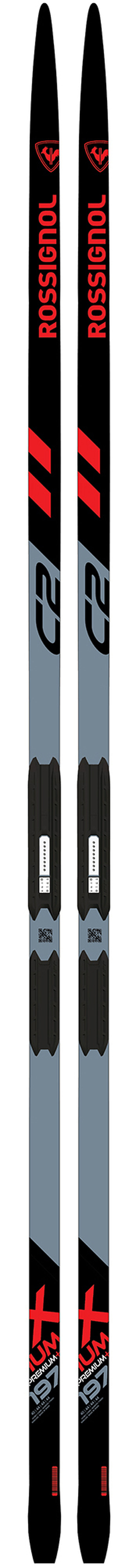 Rossignol Skis de fond unisexe X-IUM CLASSIC PREMIUM&nbsp;+&nbsp;C2 STIFF Multicolor