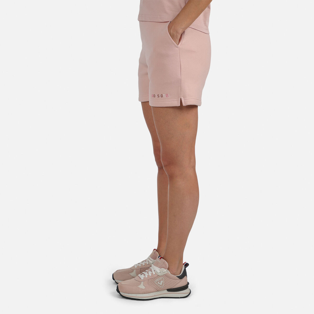 Rossignol Women's Embroidery Shorts Pink/Purple