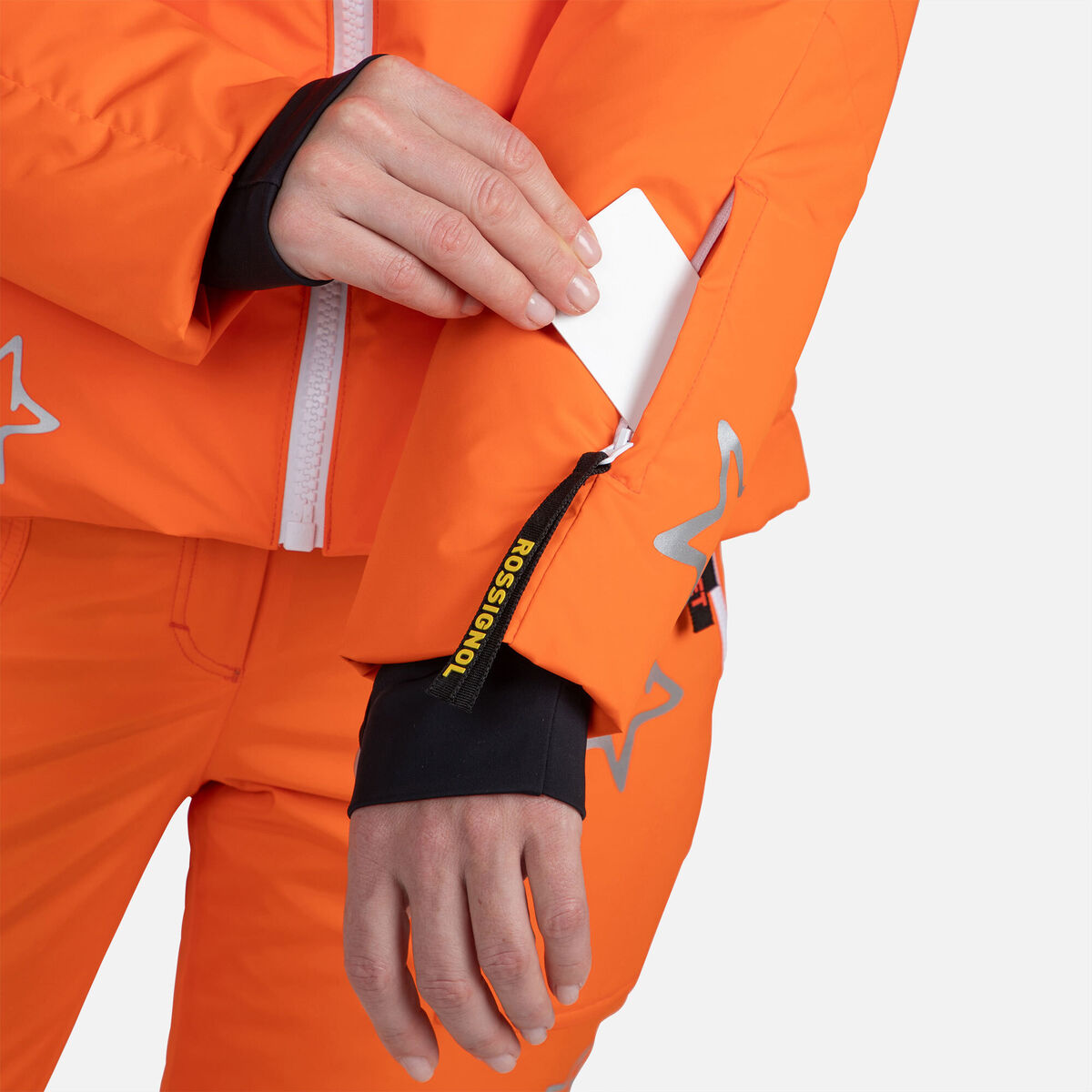 Rossignol Doudoune de ski JCC Stellar femme Orange