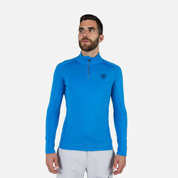 Rossignol Men's Classique Half-Zip Baselayer Top blue