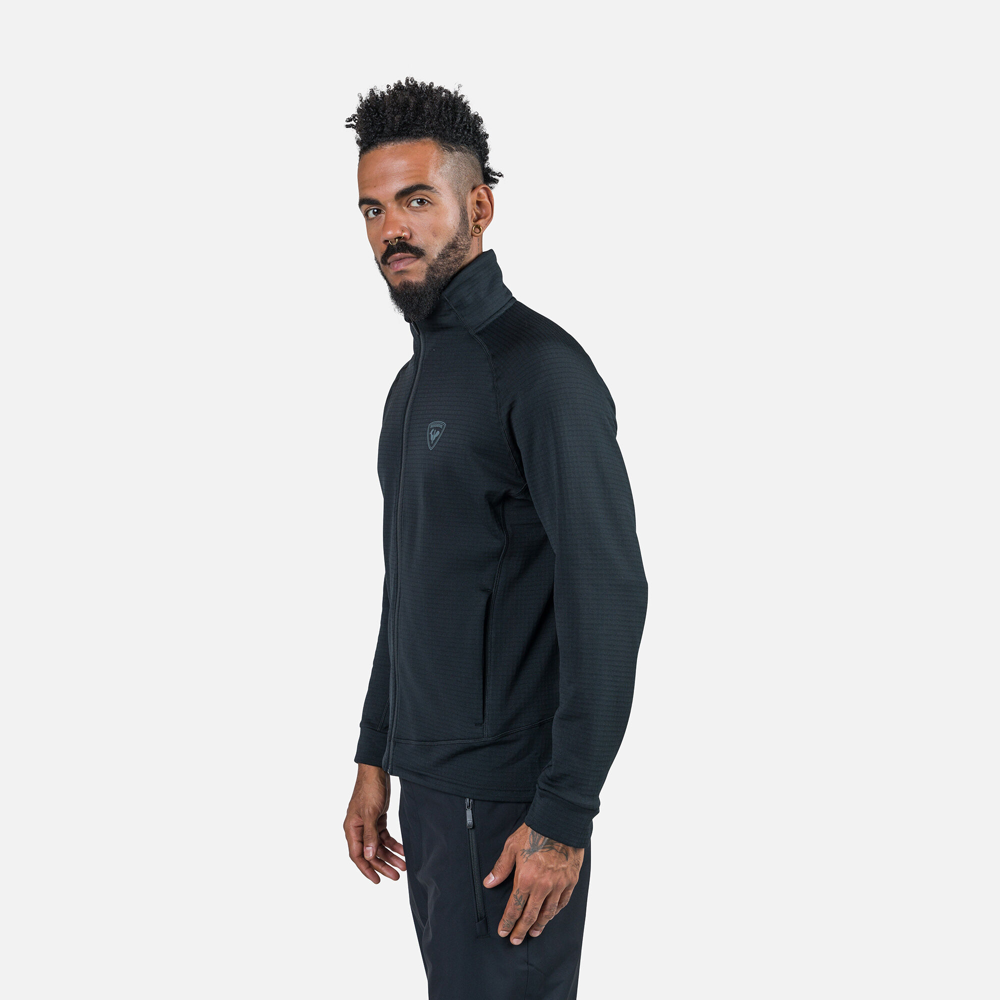 Men's Blackside Full-Zip Fleece Jacket | Black | Rossignol