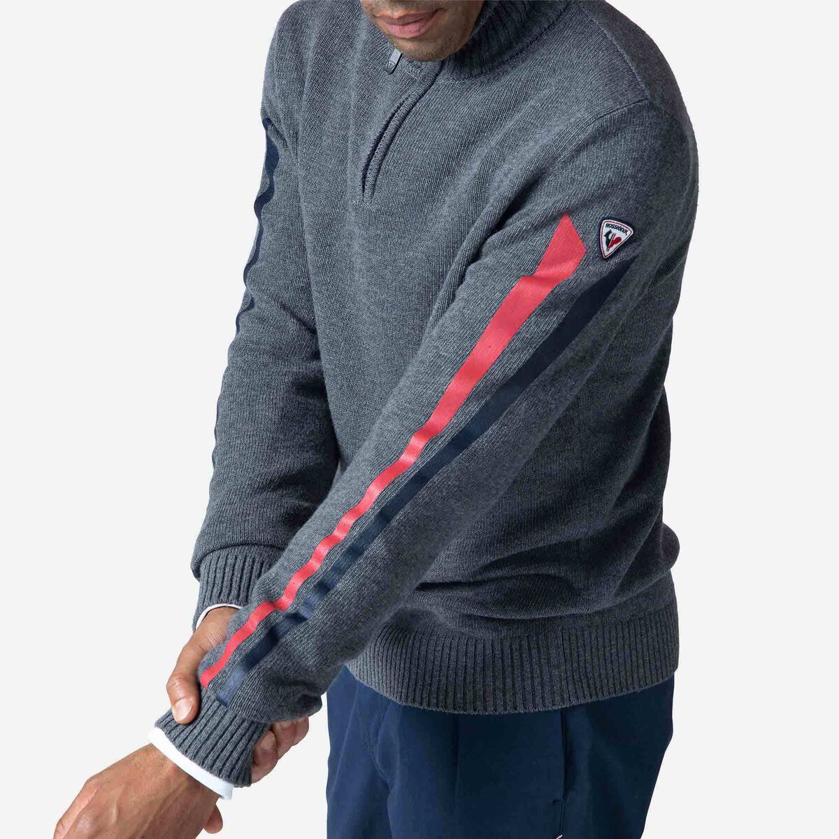 Men's Signature Sleeve Knit Sweater