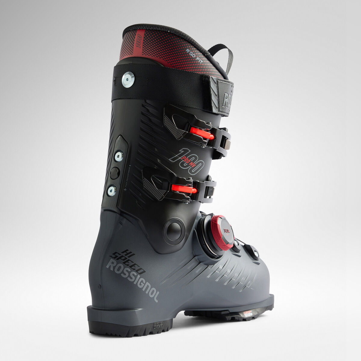 Rossignol Men's HI-SPEED 100 PRO MV BOA GW  Alpine Skiboots Grey