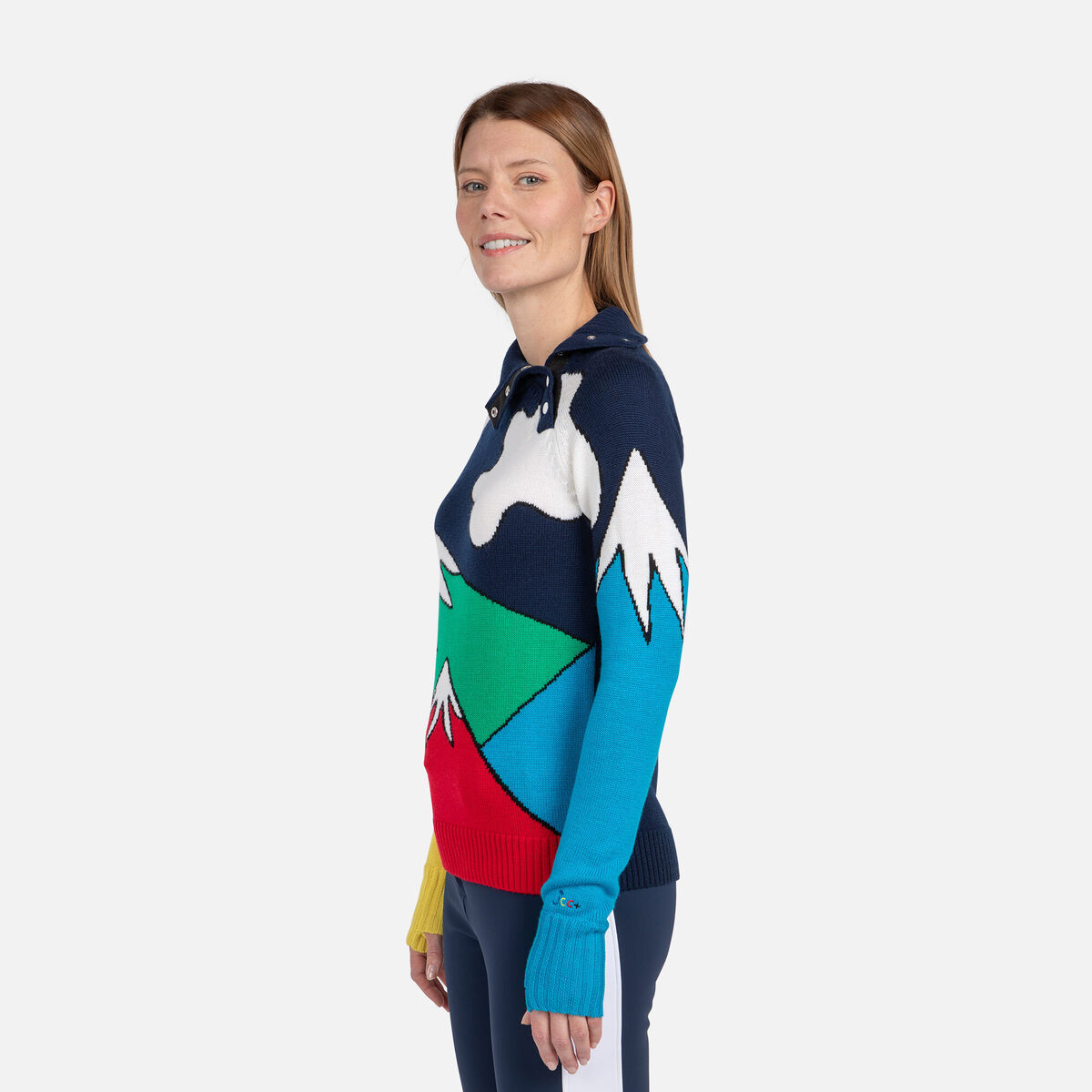Rossignol Pull femme JCC Mountain Bleu