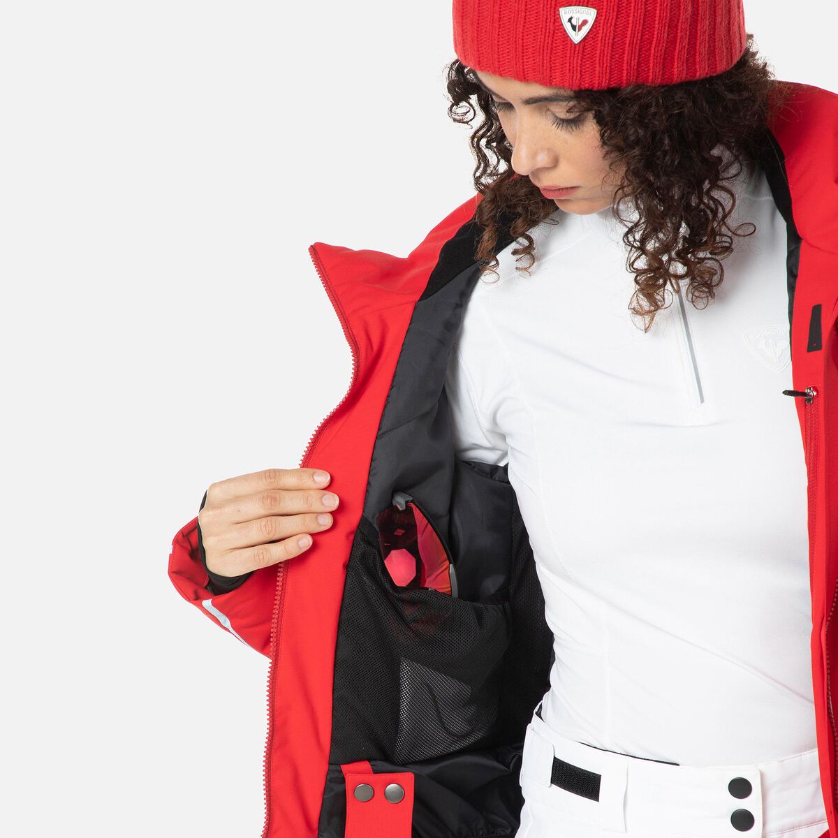 Rossignol Women's Flat Ski Jacket red