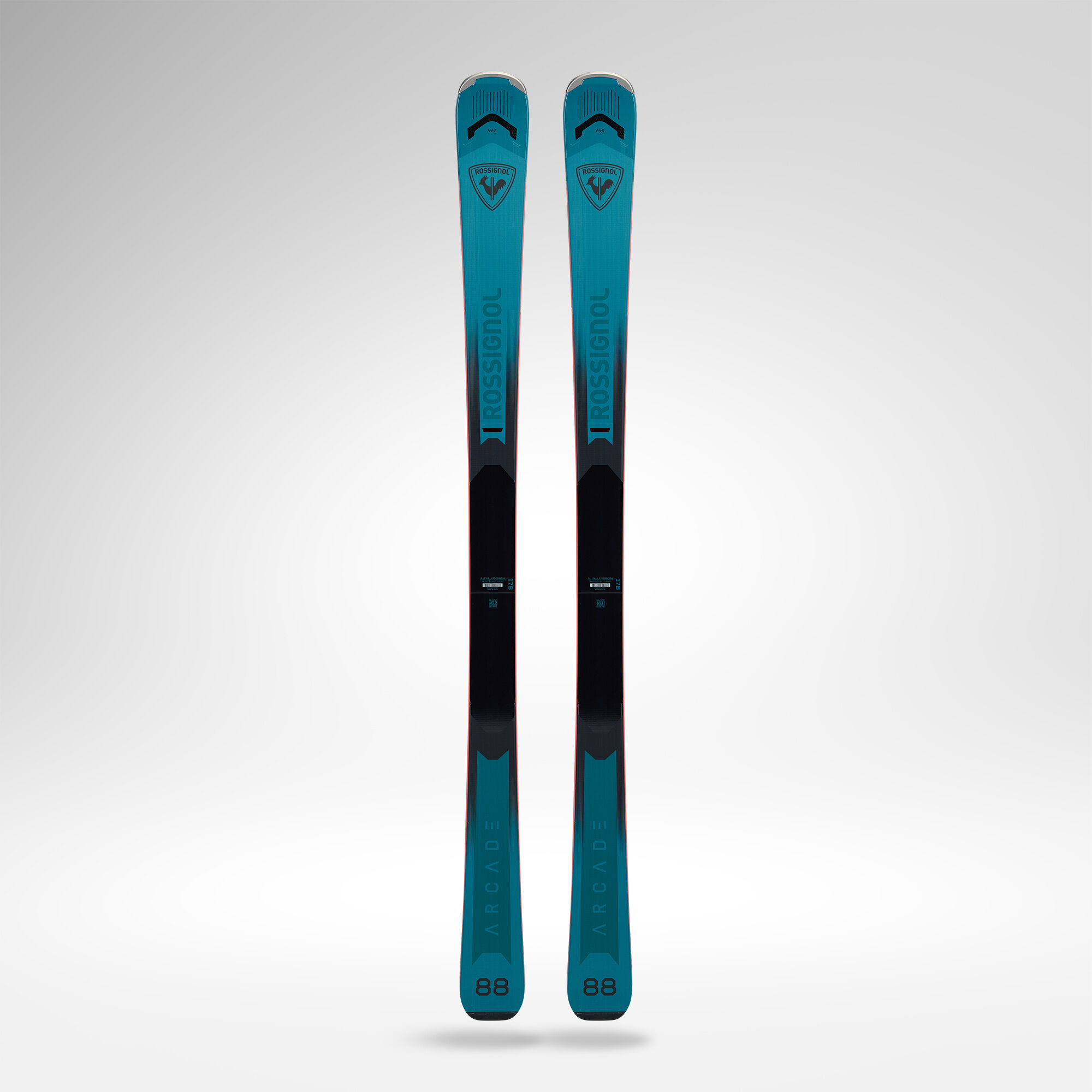 Unisex's Rossignol Arcade 88 Skis | Blue | Rossignol
