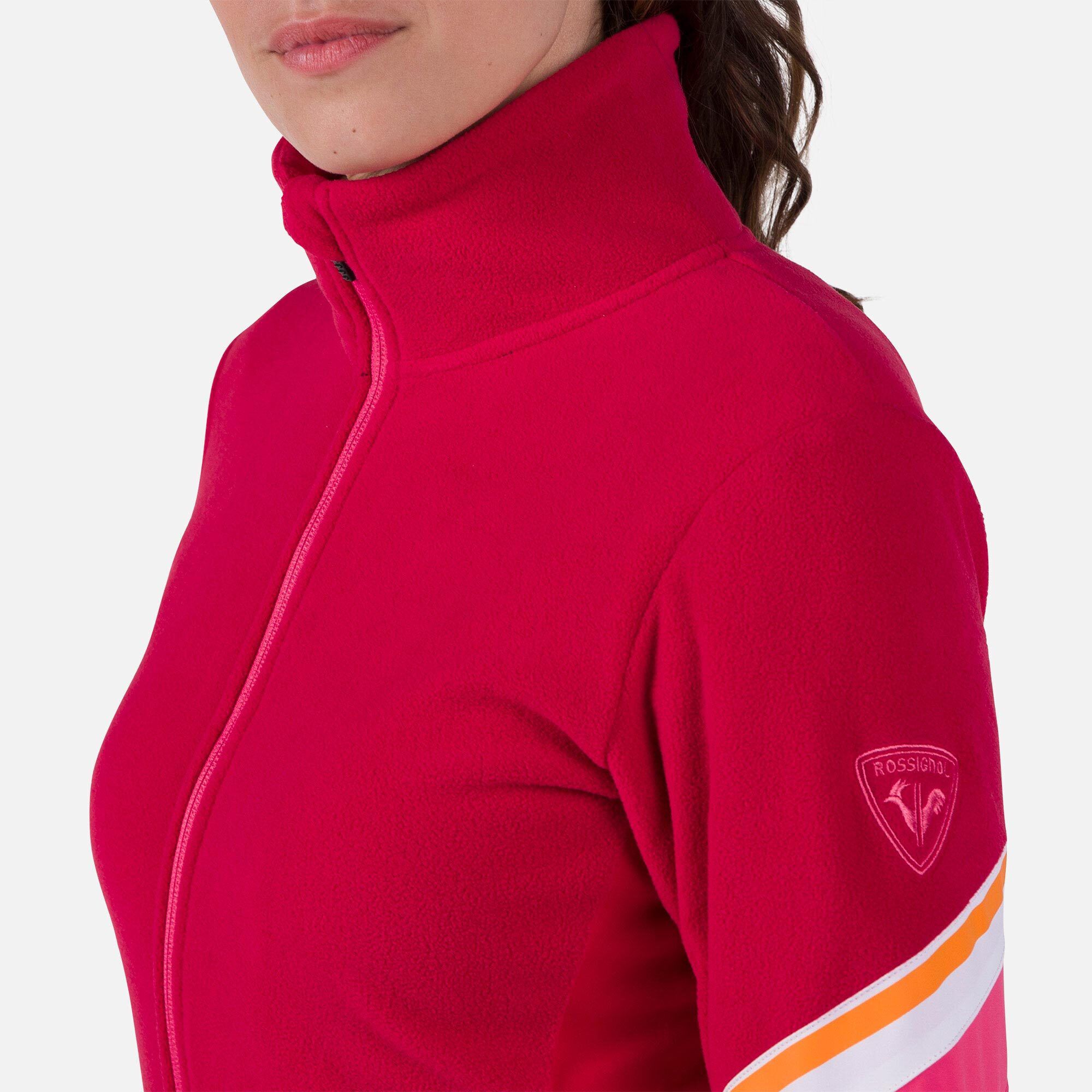 Women's Strawpile Full-Zip Fleece Jacket | Red | Rossignol